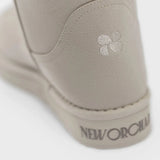 Immaculate Vegan - New Orchard Classic Unisex Vegan Faux Fur Medium Boots | Beige