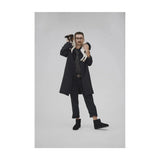 Immaculate Vegan - New Orchard Classic Unisex Vegan Faux Sheepskin Short Boots | Black Crystal