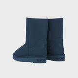 Immaculate Vegan - New Orchard Classic Unisex Vegan Faux Fur Medium Boots | Winter Blue