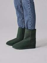 Immaculate Vegan - New Orchard Classic Unisex Vegan Faux Fur Medium Boots | Green