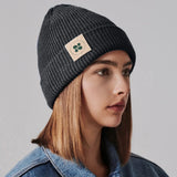 Immaculate Vegan - New Orchard Lumberjack Recycled Vegan Beanie | Grey Cold Graphite