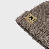 Immaculate Vegan - New Orchard Lumberjack Recycled Vegan Beanie | Beige Natural Beige