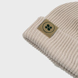 Immaculate Vegan - New Orchard Winter Vegan Combed Cotton Beanie | Beige Natural Beige