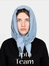Immaculate Vegan - New Orchard Winter Vegan Capuche Hood | Blue Sky Blue