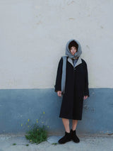 Immaculate Vegan - New Orchard Winter Vegan Capuche Hood | Blue Sky Blue