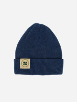Immaculate Vegan - New Orchard Lumberjack Recycled Vegan Beanie | Navy Navy Blue