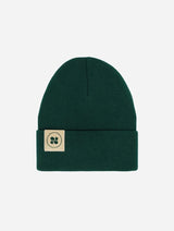Immaculate Vegan - New Orchard Classic Vegan Organic Cotton Beanie | Green Deep Green