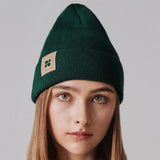 Immaculate Vegan - New Orchard Classic Vegan Organic Cotton Beanie | Green Deep Green