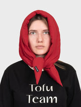 Immaculate Vegan - New Orchard Winter Vegan Capuche Hood | Red Vivid Red