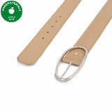 Immaculate Vegan - NAE Vegan Shoes Batea Women's Vegan Belt | Beige
