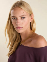 Immaculate Vegan - Baukjen Sarah Jersey Midi Dress | Plum