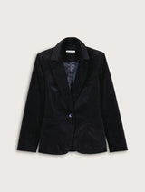 Immaculate Vegan - Baukjen Wanda Organic Cotton Corduroy Blazer | Classic Navy