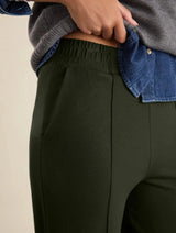 Immaculate Vegan - Baukjen Marian Ponte Wide Leg | Deep Khaki