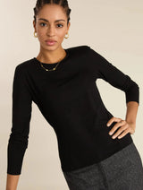 Immaculate Vegan - Baukjen Shae Shoulder Pad Top | Caviar Black