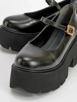 Immaculate Vegan - Prologue Shoes Linley Black Platform Loafer (Women)