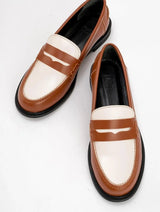 Immaculate Vegan - Prologue Shoes CHOOS Cognac Brown Loafer (Women)