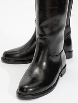 Immaculate Vegan - Prologue Shoes Yoko Black Riding Boot (Women)