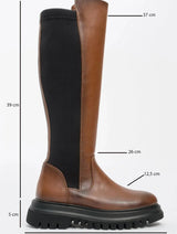 Immaculate Vegan - Prologue Shoes Shadow Cognac Brown Boot (Women)