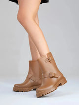 Immaculate Vegan - Prologue Shoes Zone - Cognac Rain Boot (Women)