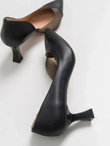 Immaculate Vegan - Prologue Shoes Vera Black Pointed Toe Pump (Women)