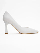 Immaculate Vegan - Prologue Shoes 653 - White Heeled Shoe (Women)