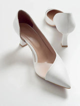 Immaculate Vegan - Prologue Shoes Vera White Pointed Toe Pump (Women)