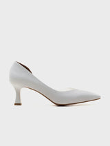 Immaculate Vegan - Prologue Shoes Vera White Pointed Toe Pump (Women)