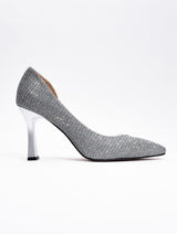 Immaculate Vegan - Prologue Shoes 653 - Platinum Metallic Heeled Shoe (Women)