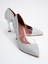 Immaculate Vegan - Prologue Shoes 653 - Silver Metallic Heeled Shoe (Women)