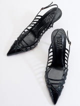 Immaculate Vegan - Prologue Shoes Gesto Black Stiletto Heel (Women)