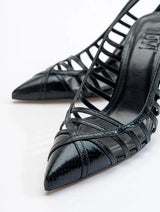 Immaculate Vegan - Prologue Shoes Gesto Black Stiletto Heel (Women)