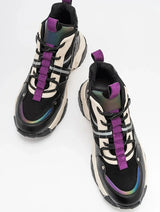 Immaculate Vegan - Prologue Shoes Seraphine - Black Purple Sport Boot (Women)