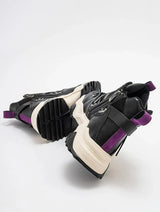 Immaculate Vegan - Prologue Shoes Seraphine - Black Purple Sport Boot (Women)