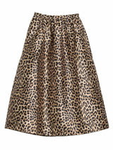 Immaculate Vegan - Albaray Animal Taffeta Full Skirt