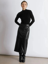 Immaculate Vegan - Albaray Faux Leather Pencil Skirt