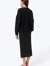 Immaculate Vegan - Mila.Vert Knitted straight skirt