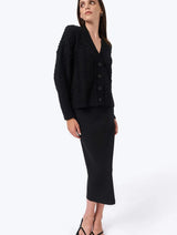 Immaculate Vegan - Mila.Vert Knitted straight skirt