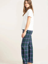 Immaculate Vegan - KOMODO JIM JAM Womens Organic Cotton Pyjama Bottoms - Black Watch