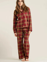 Immaculate Vegan - KOMODO JIM JAM Womens Organic Cotton Pyjama Set - Berry