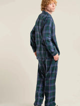 Immaculate Vegan - KOMODO JIM JAM Mens Organic Cotton Pyjama Set - Black Watch