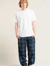 Immaculate Vegan - KOMODO JIM JAM Mens Organic Cotton Pyjama Bottoms - Black Watch