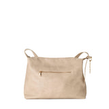 Immaculate Vegan - SKYLA VALERIE Vegan Crossbody Hobo Bag - Sand