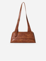 Immaculate Vegan - SKYLA Sofia Vegan Leather Baguette Shoulder Bag | Cognac