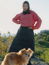 Immaculate Vegan - New Orchard Winter Vegan Skirt | Navy