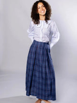 Immaculate Vegan - No More Nobody VALERY MAXI SKIRT <br> Organic Linen