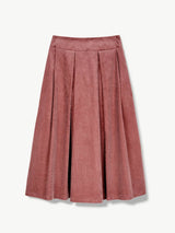 Immaculate Vegan - No More Nobody VALERY MAXI SKIRT <br> Corduroy Taupe