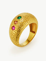 Immaculate Vegan - No More Nobody ZADIE RING <br> 18k Gold Vermeil
