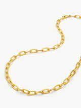 Immaculate Vegan - No More Nobody ZINIA CHAIN NECKLACE <br> 18k Gold Plated One size