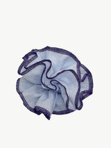 Immaculate Vegan - No More Nobody AZARIA SCRUNCHIE <br> blue stripe