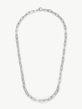 Immaculate Vegan - No More Nobody ZINIA CHAIN NECKLACE <br> Recycled Sterling Silver One size